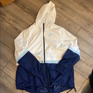 Nike wind breaker zip up
